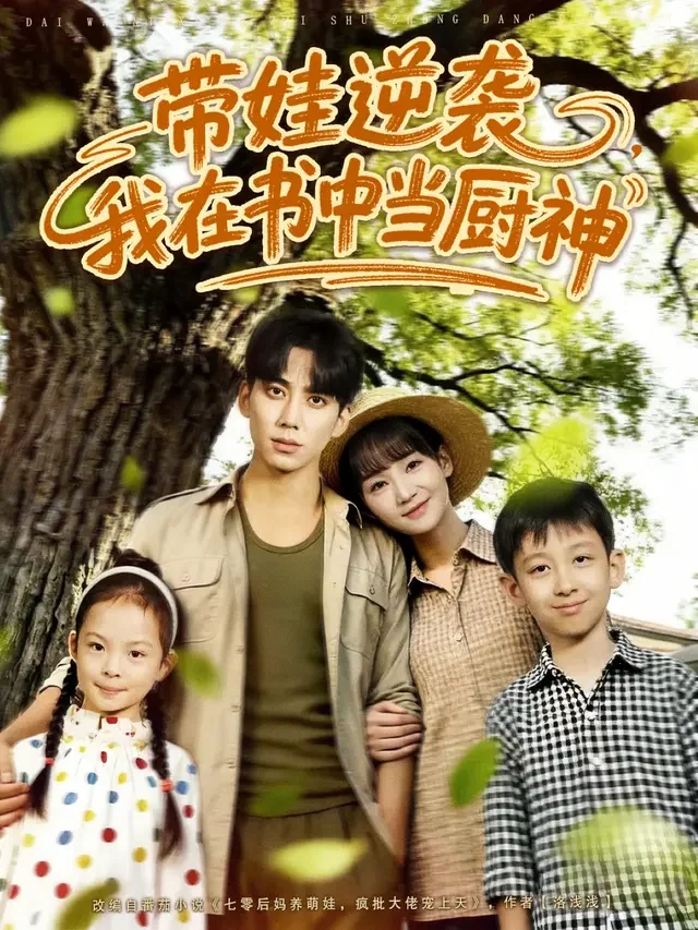 《带娃逆袭，我在书中当厨神》作品封面